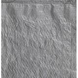 Grijs afdekzeil / dekzeil - 4 x 6 meter - polypropyleen grondzeil / dekkleed