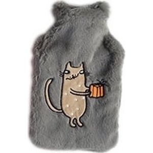 Cosy & Trendy - Warmwaterkruik - Lichtgrijs - Kunststof - 2 Liter