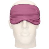 Bellatio design luxe slaapmasker/ reismasker met zachte vulling paars - Zeer comfortabel - Voor thuis en op reis