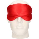 Bellatio design luxe slaapmasker/ reismasker met zachte vulling rood - Zeer comfortabel - Voor thuis en op reis