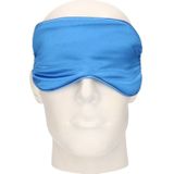 Slaapmasker - Blauw - Imitatie Zijde - Verstelbaar