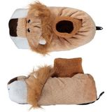 Apollo - Leeuw - Pantoffels - Bruin - Polyester