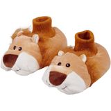 Apollo - Leeuw - Pantoffels - Bruin - Polyester