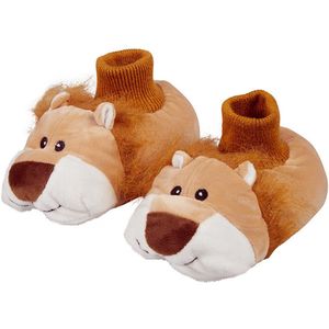 Apollo - Leeuw - Pantoffels - Bruin - Polyester
