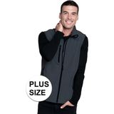 Softshell - Bodywamer - Grijs/Zwart - Heren - Dunne Zomer Bodywarmer