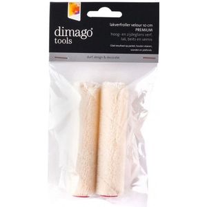 2x Parket Lakrollen Velours 10 cm - Verfbenodigdheden - Schilderbenodigdheden - Parket Lakken
