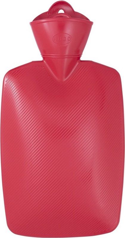 Kruik rood met inhoud van 1,8 liter - Warmwaterkruiken