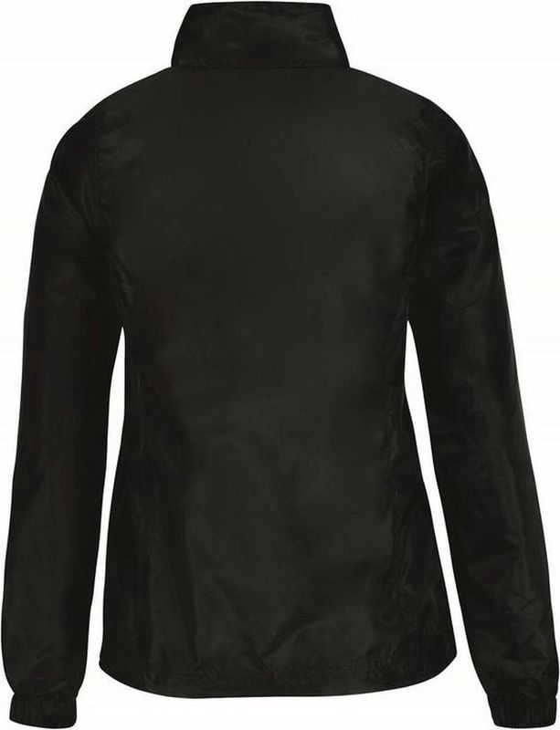 Gevoerde regenjas/windjas voor dames zwart - RainFree windjas - Winddicht - Waterafstotend - Warmte isolerend M