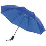 2 Stuks opvouwbare paraplu blauw 85 cm - Paraplu's