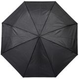 3x Voordelige mini paraplus zwart 96 cm - Paraplu's