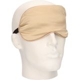 Slaapmasker - Goud - Imitatie Zijde - 2x Verstelbaar