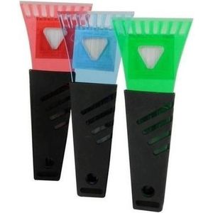 All Ride IJskrabber - 3x stuks - willekeurige kleur - auto ruitenkrabbers - IJskrabbers