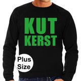 Bellatio Decorations - Kut Kerst - Sweater - Zwart - Katoen/Polyester