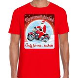 Bellatio Decorations - Fout Kerstshirt - Rood - 100% Katoen
