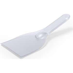 Voordelige ijskrabber/ijsschraper transparant - 21 cm - Auto ruit