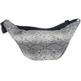 Grijs slangenprint heuptasje/schoudertasje voor meisjes/dames - Festival fanny pack/bum bag