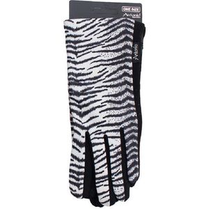 Touchscreen handschoenen witte tijger dierenprint voor dames - Tijgerprint smartphone handschoenen - Mobiele telefoon gadgets