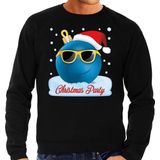 Foute Kerst trui / sweater - Christmas party - zwart voor heren - kerstkleding / kerst outfit S