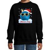 Bellatio Decorations - Christmas Party - Sweater - Zwart - Katoen