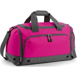 Sporttas/Reistas Fuchsia/Grijs 30 Liter - Sporttassen - Weekendtassen - Voetbaltassen Roze