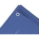 Blauw afdekzeil / dekzeil - 6 x 8 meter - 100 grams kwaliteit - dekkleed / grondzeil