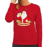 Bellatio Decorations - Sweater - Rood - Katoen