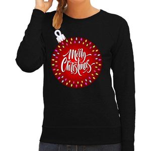 Bellatio Decorations - Sweater - Zwart - Katoen