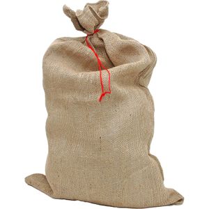 Sinterklaas/kerst Cadeau zak - groot - jute - voor Sinterklaas en Kerst cadeautjes - 90 x 60 cm - pakjesavond
