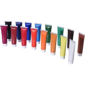 Schilderij knutselen acryl verf tubes - Hobbyverf