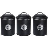 The - Koffie en Suiker Bewaarblikken 17 cm - Voorraadblikken