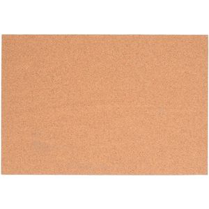 Kurkplaat/kurkbord - 30 x 45 x 0,3 cm - Memobord - Hobby/knutsel materialen