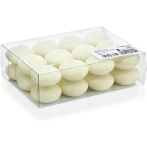Trend candles Drijfkaarsen - 24x - creme wit - 4,5 cm - 4 branduren