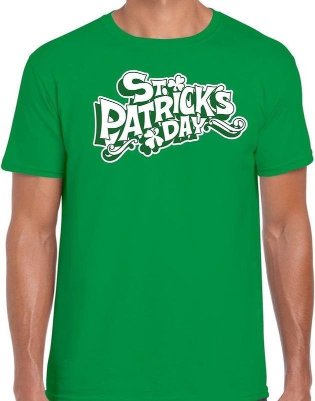 St Patricks day t-shirt groen heren - St Patrick's day shirt - kleding outfit