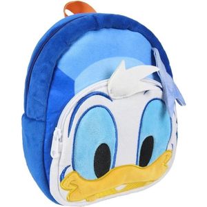 Disney Donald Duck 3D rugtasje blauw 18 x 22 x 8 cm voor peuters/kleuters - Gymtasje - Rugzakje
