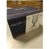 Arcoroc Irish Coffee glazen Opal transparant - 6x - 240 ml - Koffie glazen hardglas