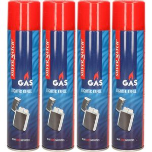 Aanstekergas - 5x stuks - butaan gas - 300 ml - Gasflesjes