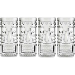 4x Cocktailglazen/ Mai Tai glazen 490 ml - 49 cl - Mojito glazen