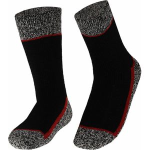 Apollo Thermo werk sokken voor heren/dames - zwart - 41/46 - Winter werk kleding - Thermokleding - Thermosokken - Werksokken