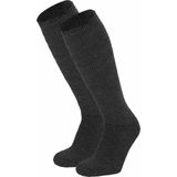 HEAT KEEPER - Thermo Kniestokken - Antraciet - 3 Paar - Thermokleding