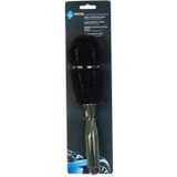 Set van 2 velgenborstels zwart 18 cm