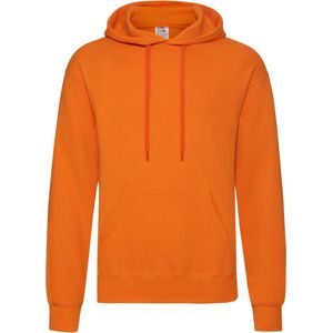 Fruit of the Loom - Capuchon Sweater - Oranje - Heren Kleding