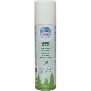 Decoris Sneeuwspray - bus 150 ml - wit - milieuvriendelijk - ECO - spuitsneeuw - sneeuwversiering