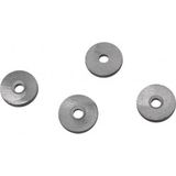 Knutsel magneten met gat 15 stuks rond 20 x 5 mm - Magneten