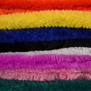 Chenille draad - 20x - gekleurd - 14 mm x 50 cm - hobby/knutsel materialen - Hobbydraad