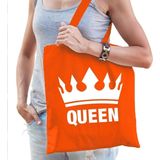 Oranje Queen Koningsdag tasje voor dames -  Koningsdag / Oranje supporter accessoire