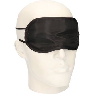 Bellatio Design - Wellness Slaap Ontspanning Oogmasker - Zwart - Microfiber - 3 Stuks