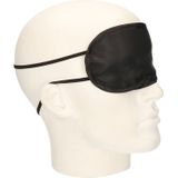 8x Wellness slaap ontspanning oogmasker zwart - Voordelige slaapmaskers