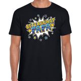 Beterschap papa cadeau shirt zwart voor heren - beterschap kado t-shirt