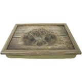 Mars & More Schootkussen - egel print - 43 x 33 cm - schoottafel laptray