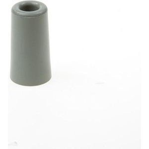 3x Deurbuffer / Deurstopper Grijs Rubber 75 X 40 Mm - Deurstop